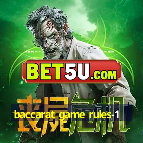 baccarat game rules